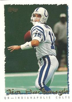 Jim Harbaugh Indianapolis Colts 1995 Topps NFL #143